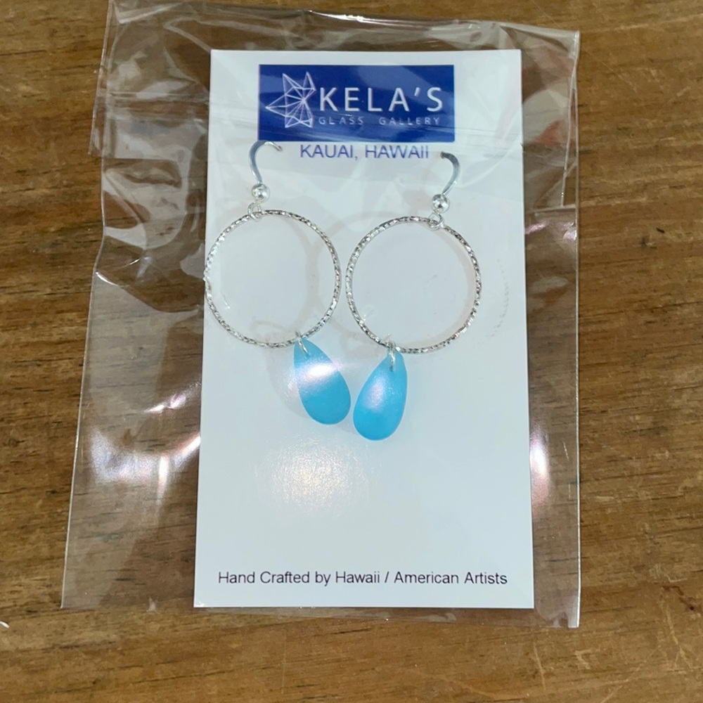 Kela’s hand crafted earrings from hawaii
